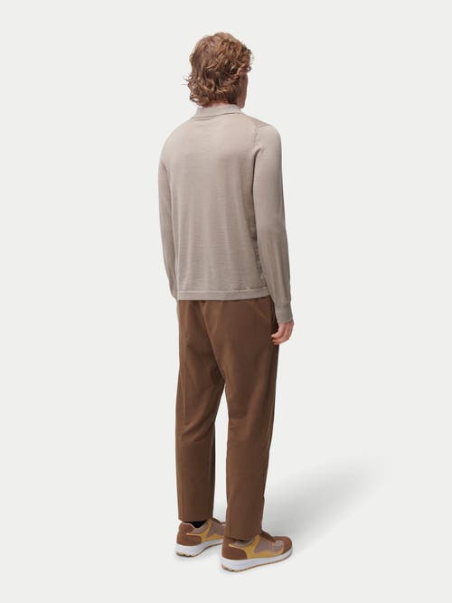Gobi Mongolian Cashmere Cashmere Silk Polo-neck Cardigan