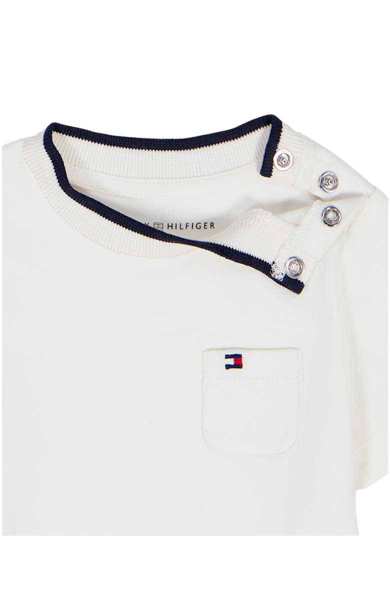 Tommy Hilfiger Logo Jacket, Bodysuit & Joggers Set, Alternate, color, 