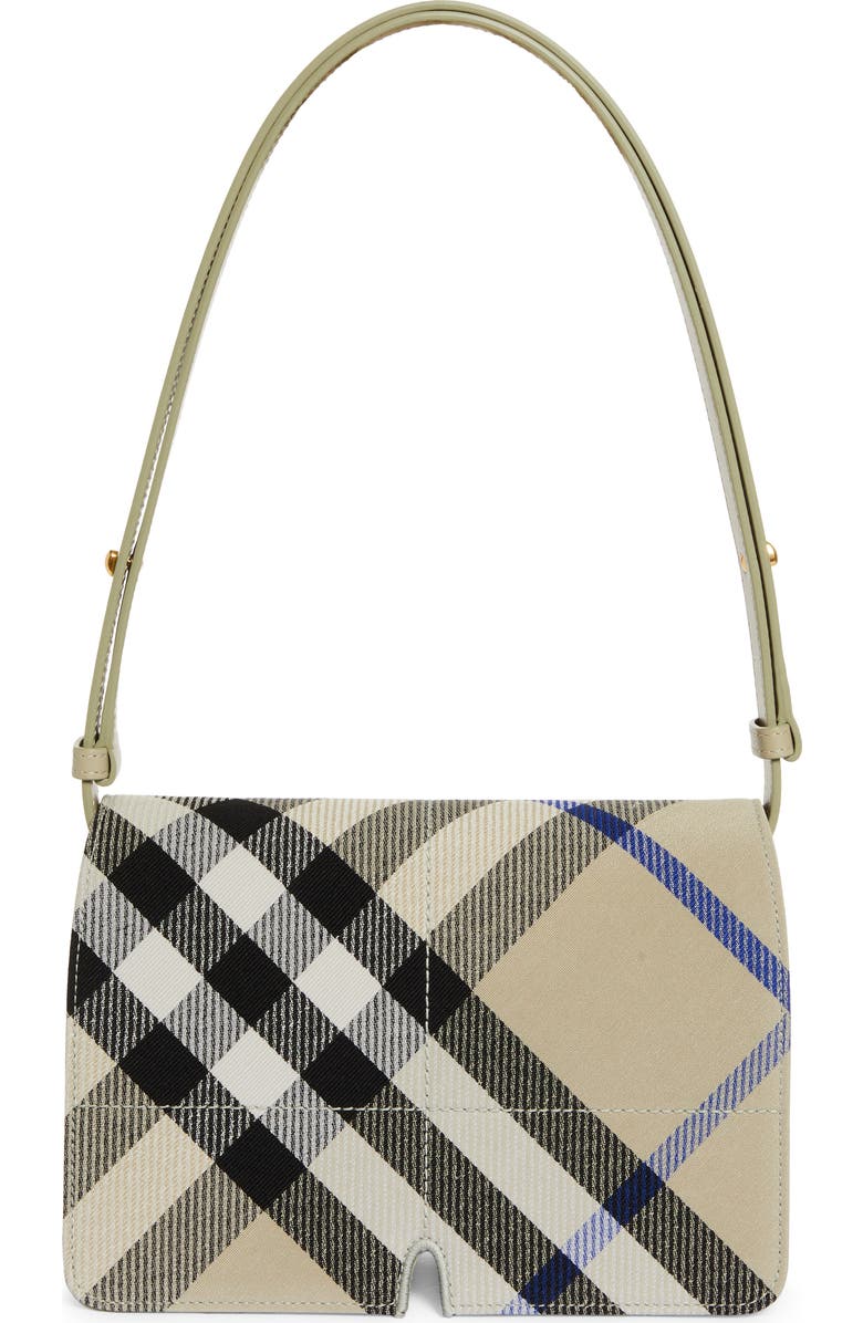 Burberry Snip Check Jacquard Crossbody Bag, Main, color,