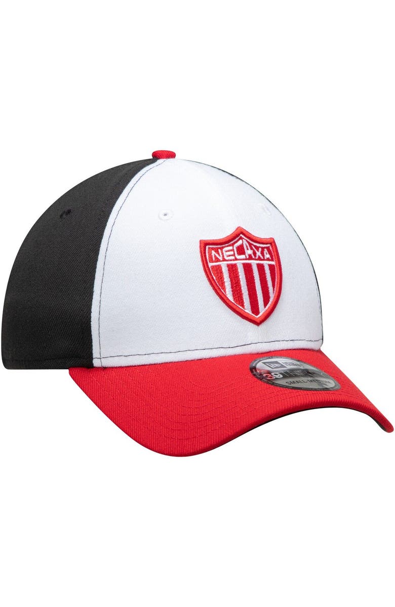 New Era Men's New Era White Club Necaxa Team 39THIRTY Flex Hat, Alternate, color,