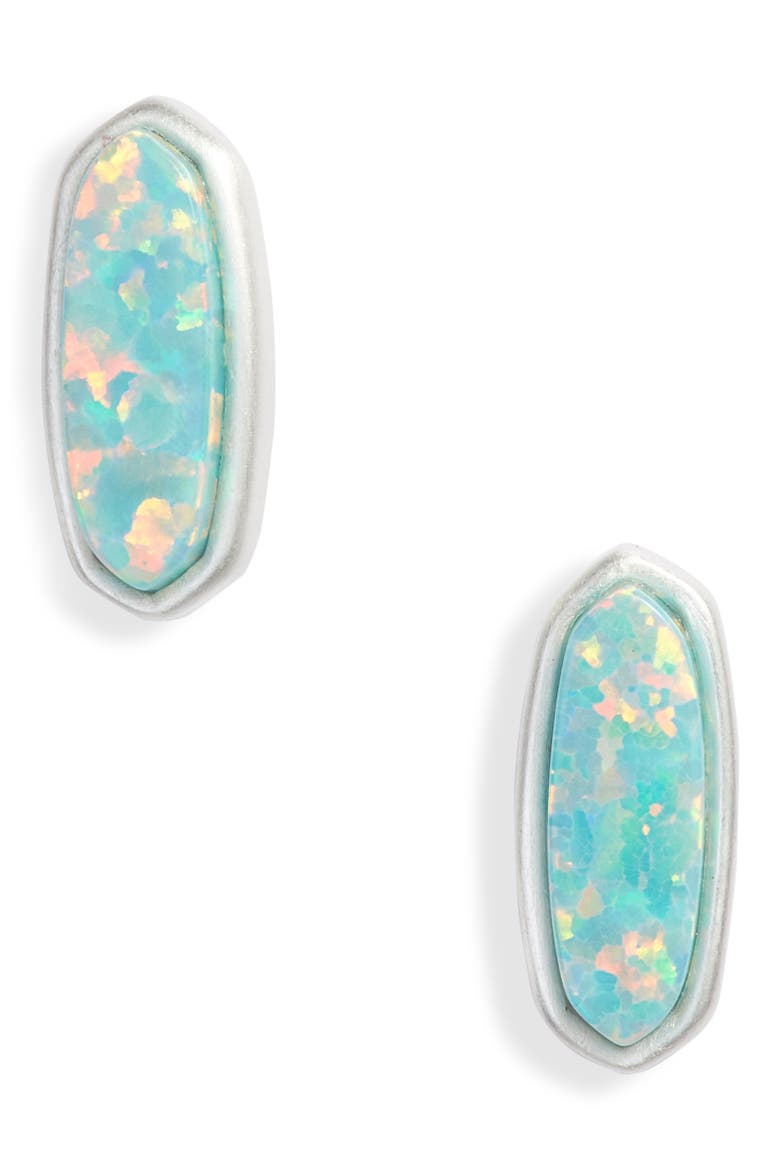 Mae Earrings, Main, color, MINT OPAL