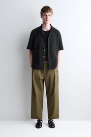 COS Cropped Elasticated Wide-leg Pants