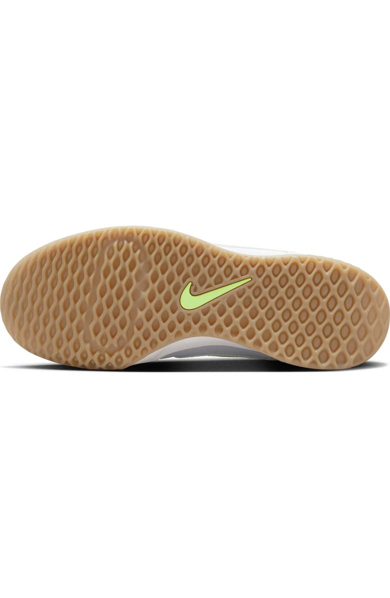 Nike Court Air Zoom Lite 3 Tennis Shoe, Alternate, color, White/ Teal/ Brown/ Lime