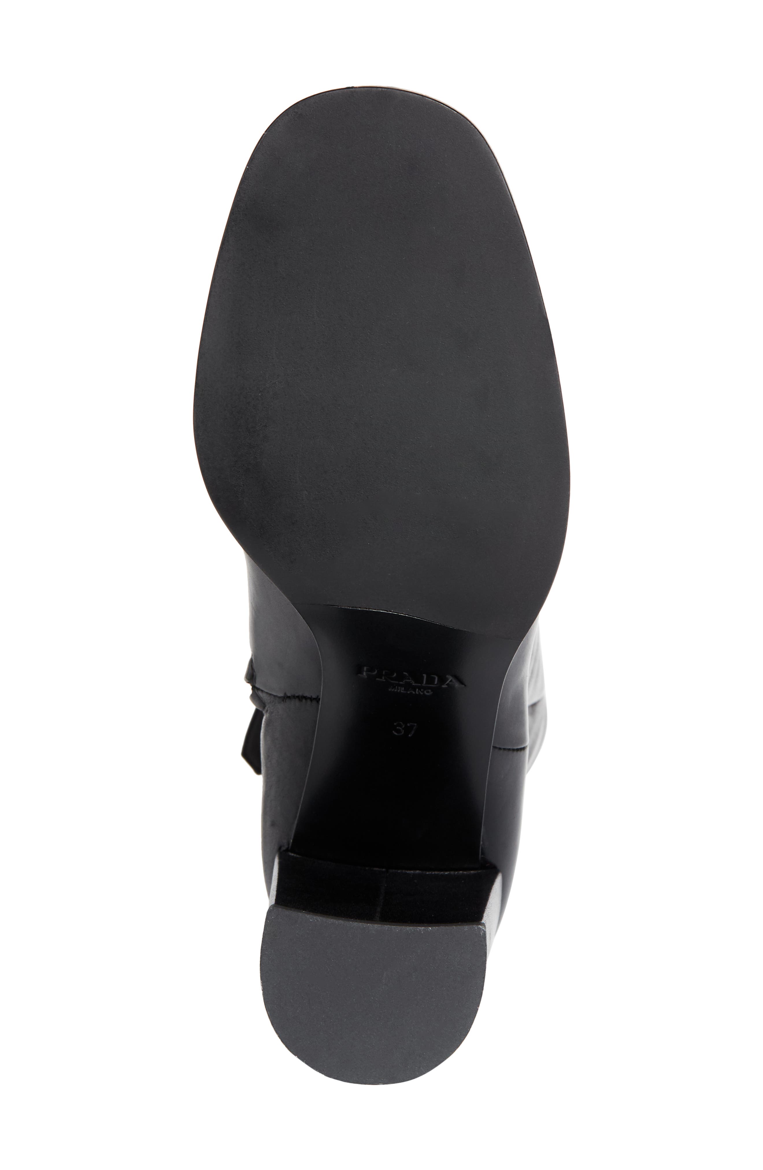 Prada Block Heel Bootie, Alternate, color, 