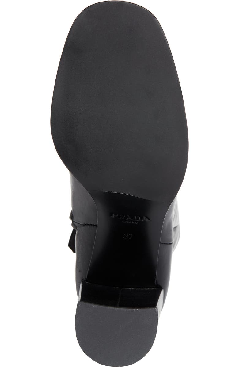 Prada Block Heel Bootie, Alternate, color, Nero