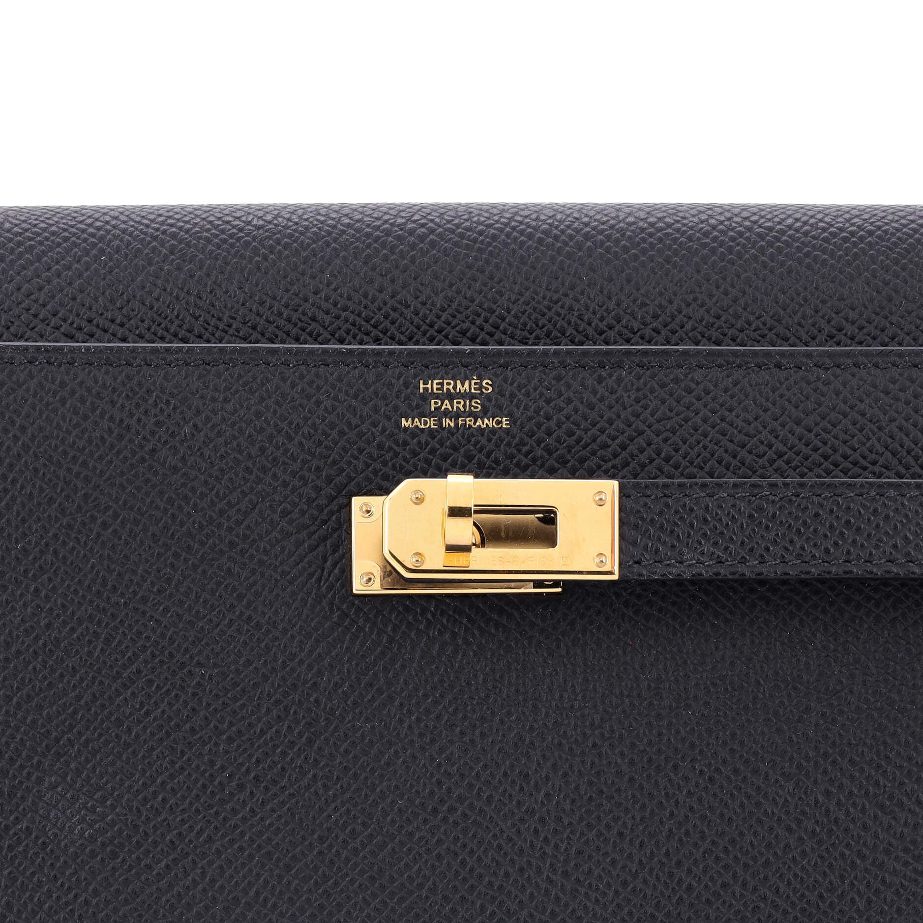 Pre-Owned Hermes Kelly To Go Wallet Epsom, Alternate, color, 