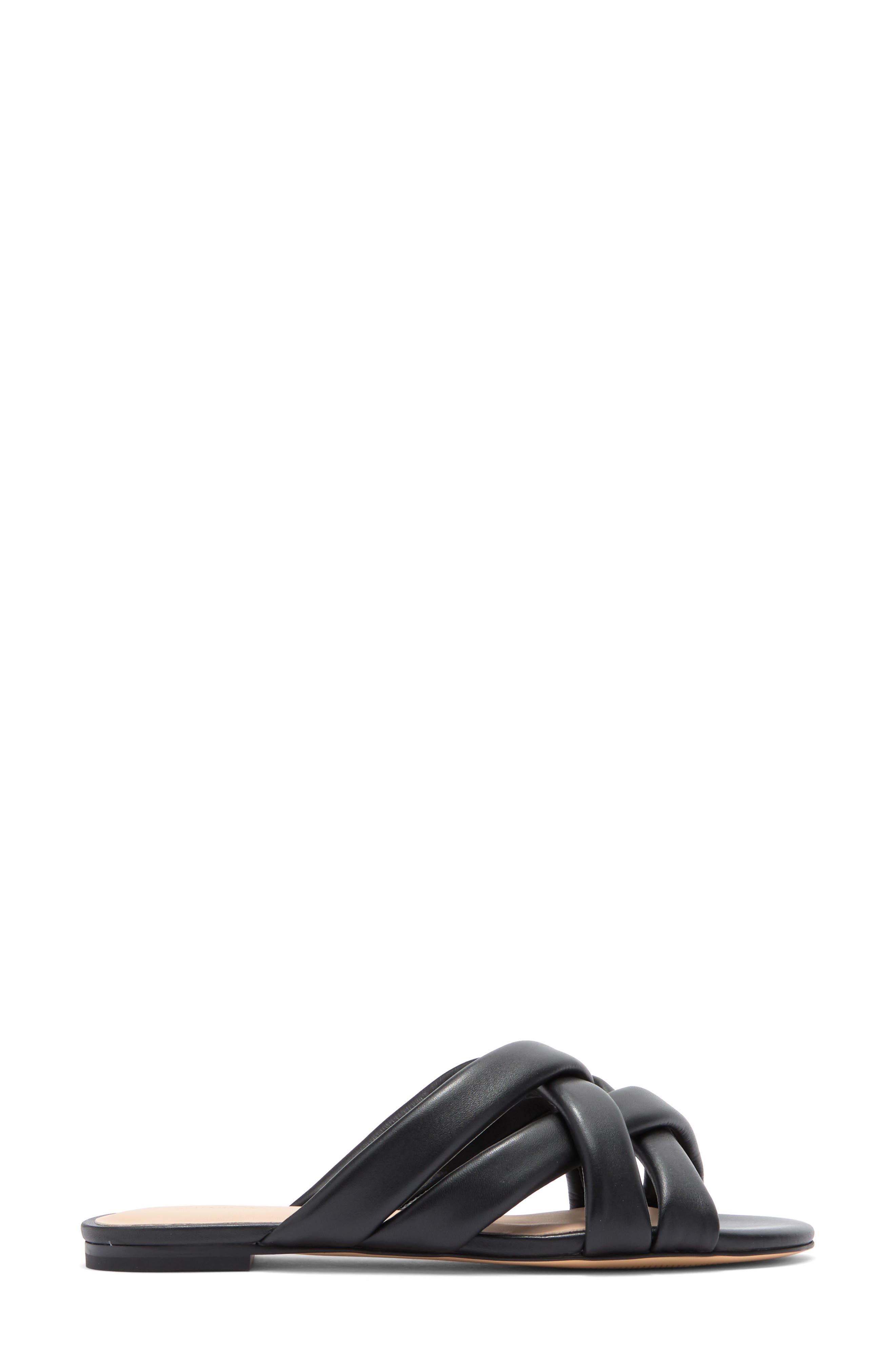 Stuart Weitzman Crossover Slide Sandal, Alternate, color, 