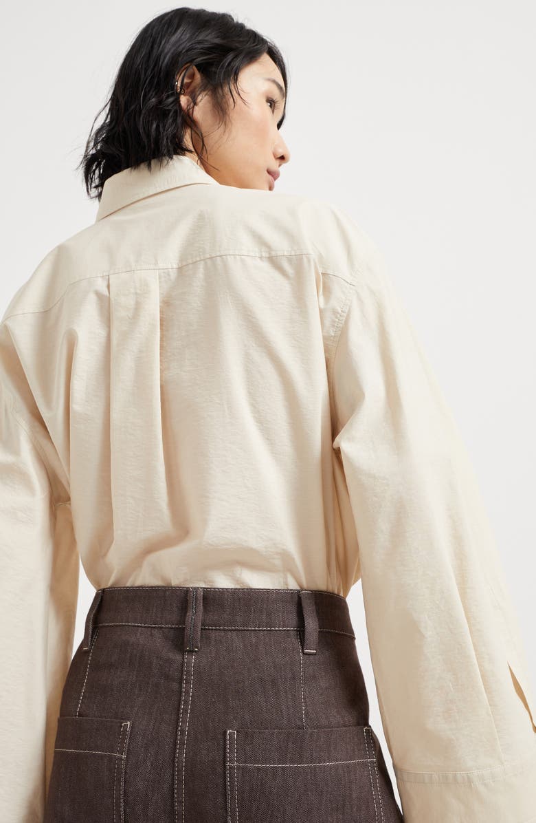 Brunello Cucinelli Wide Smart trousers, Alternate, color,