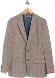 Original Penguin Slim Fit Plaid Sport Coat