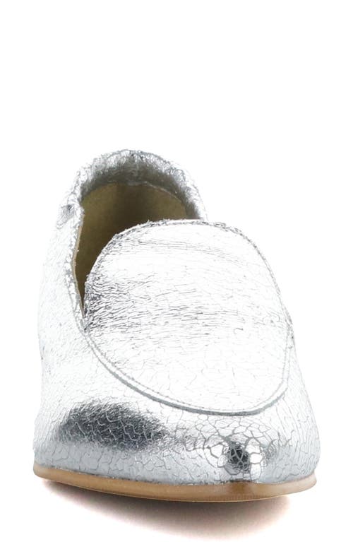 Bos. & Co. Nikki Loafer In Silver