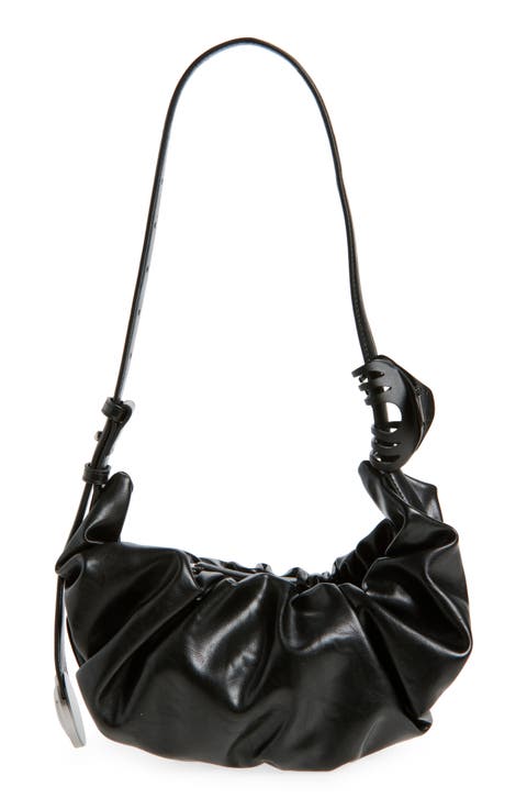 Grab-D Faux Leather Hobo