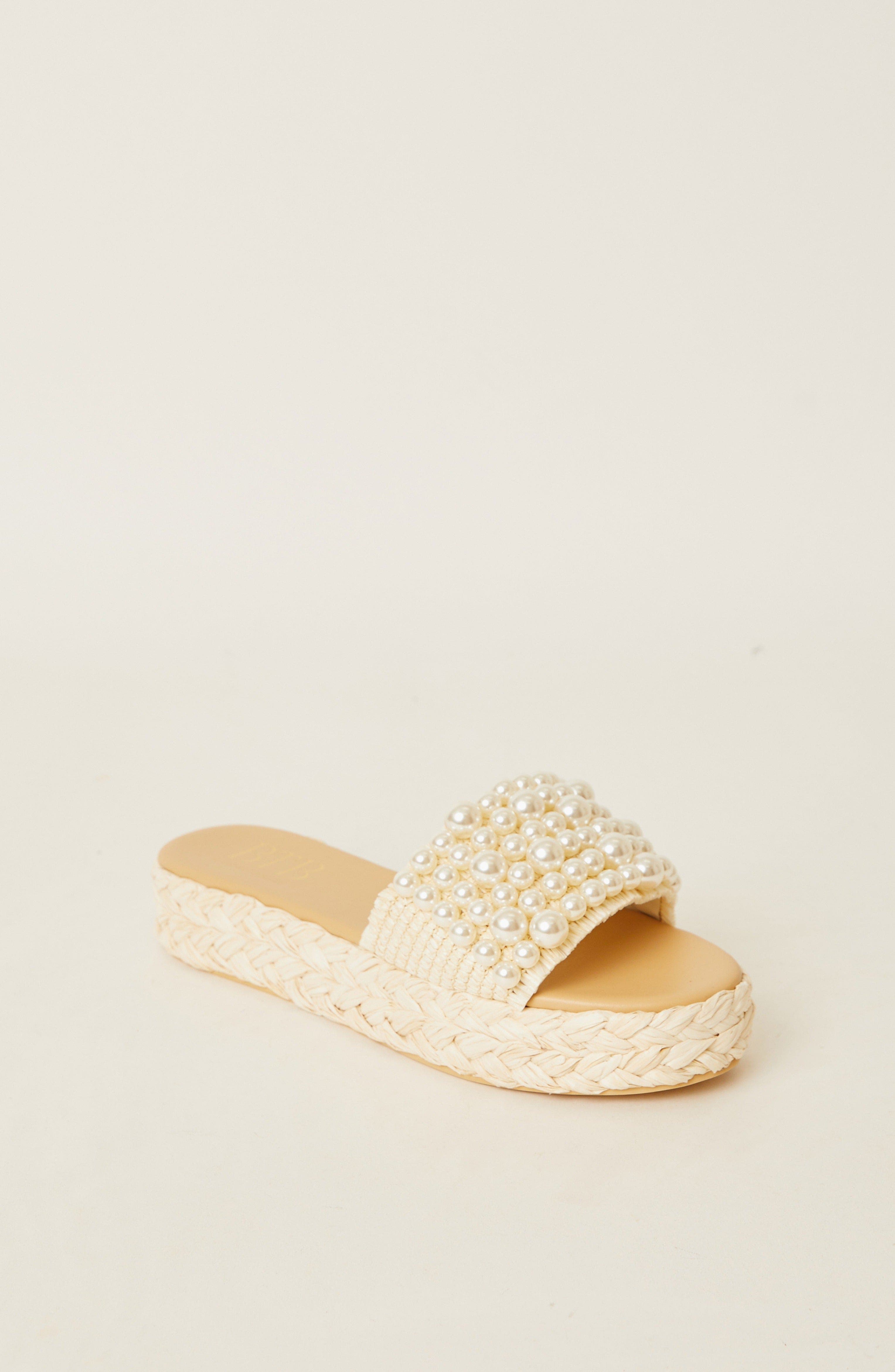 MILOS PEARL ESPADRILLE, Main, color, CREAM