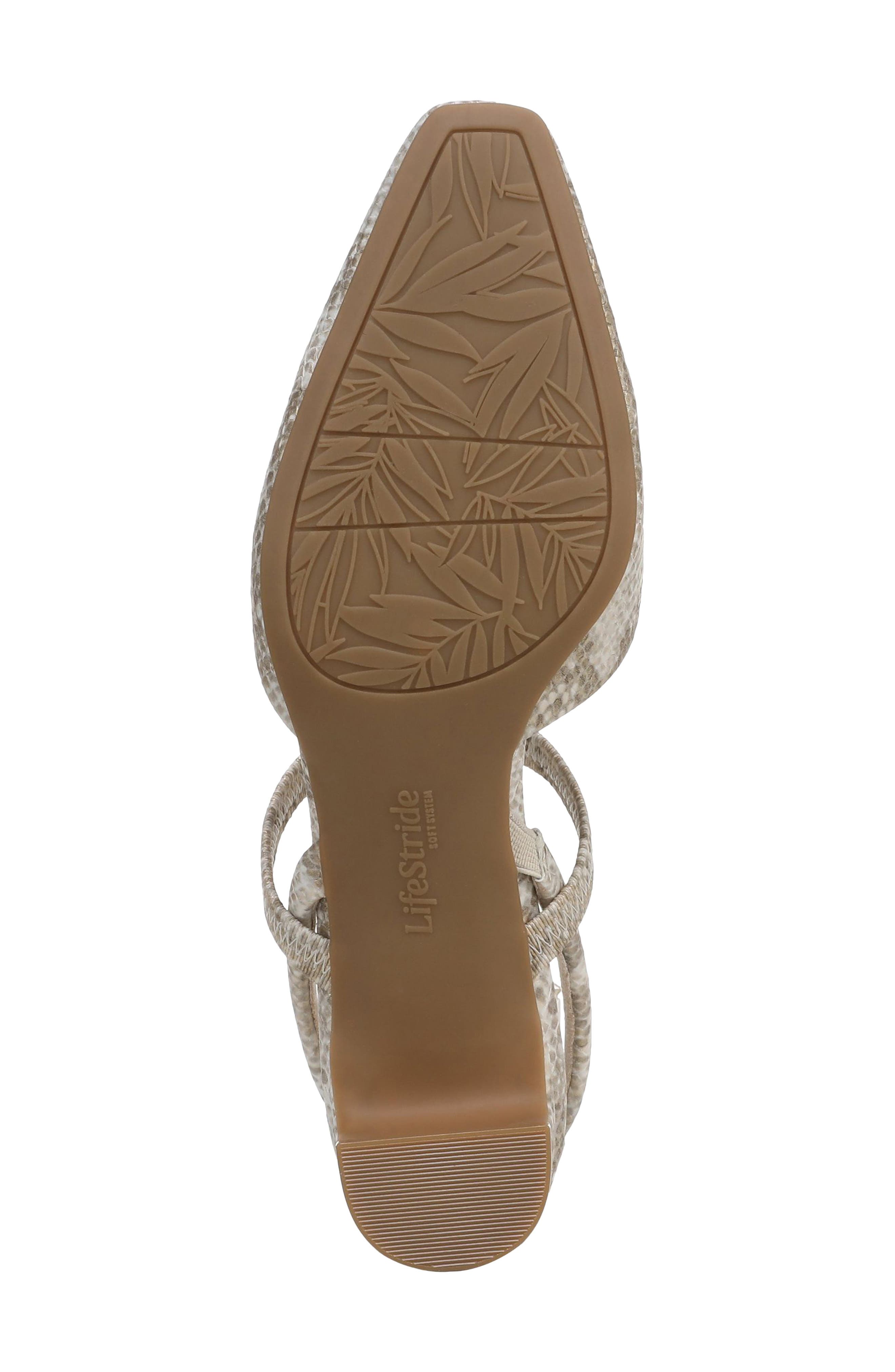 LifeStride Lainey Pump, Alternate, color, Bone Multi
