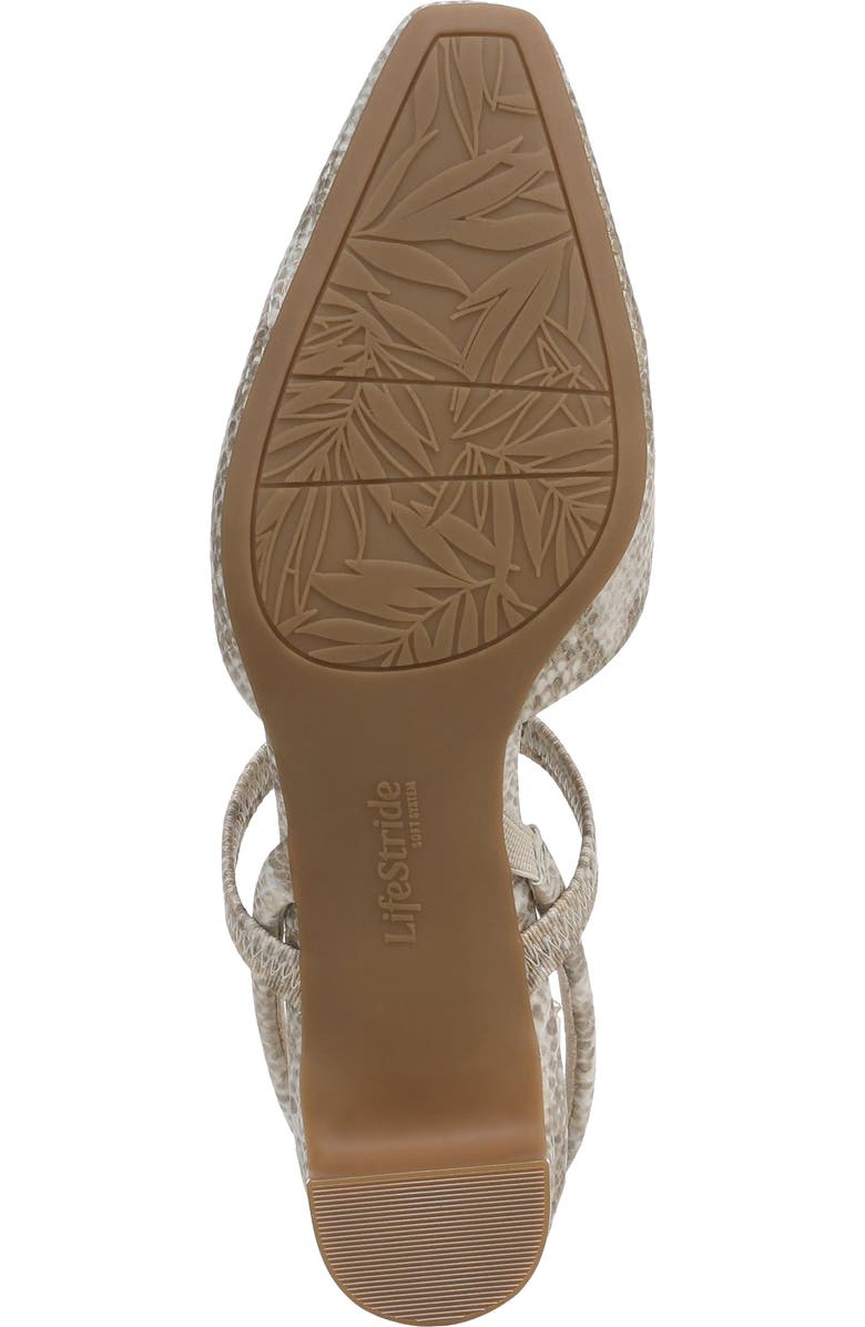LifeStride Lainey Pump, Alternate, color, Bone Multi