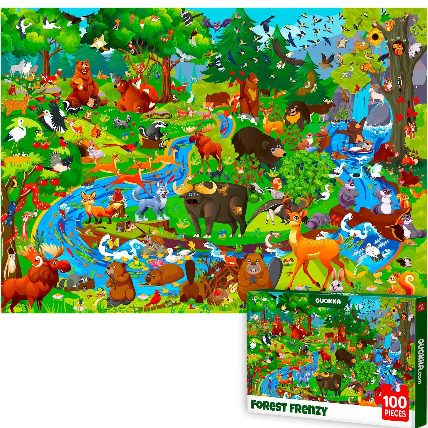 Forest drawn
