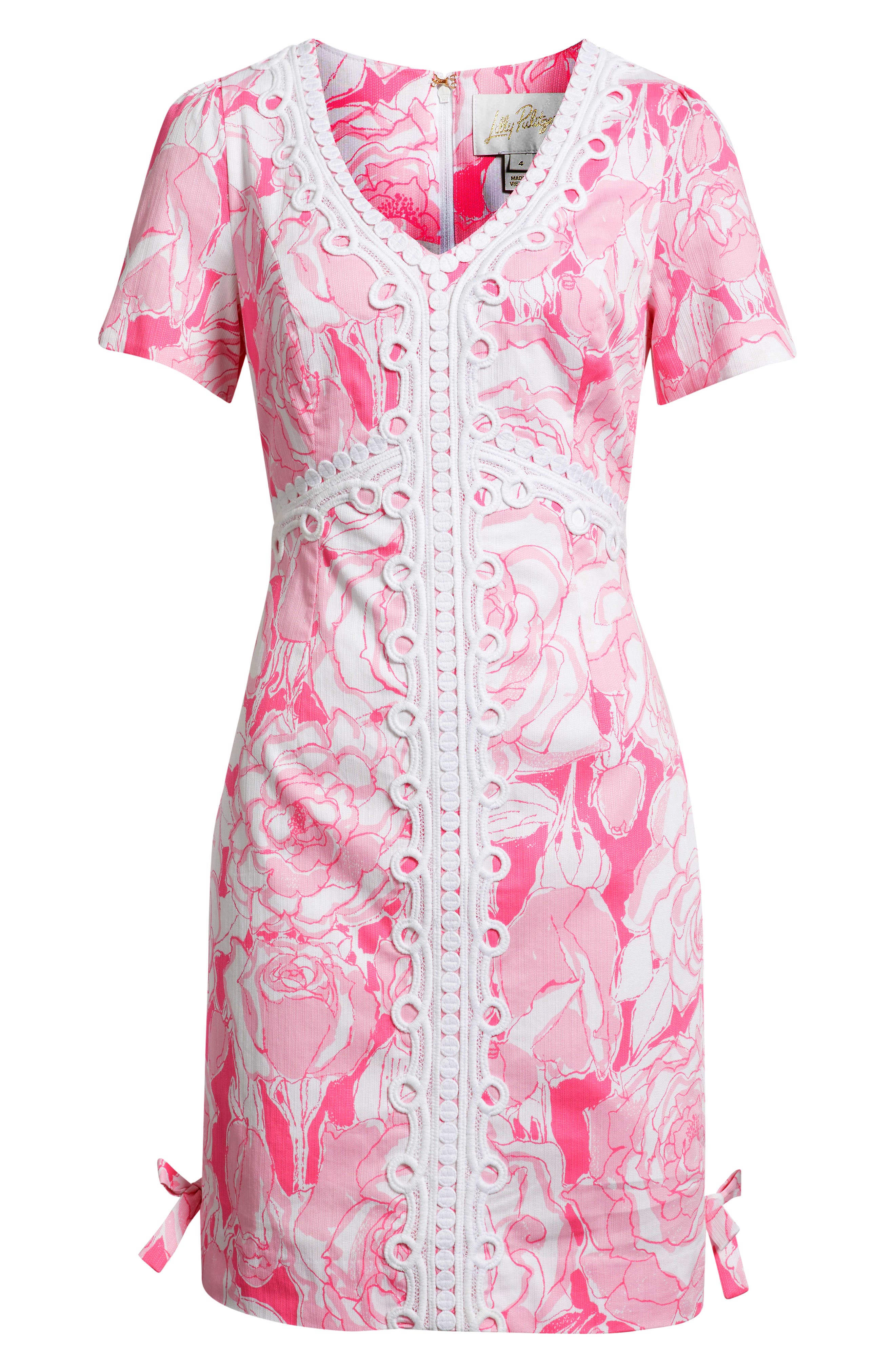 lilly pulitzer pink and white dress Lilly Pulitzer Keenan Maxi Dress