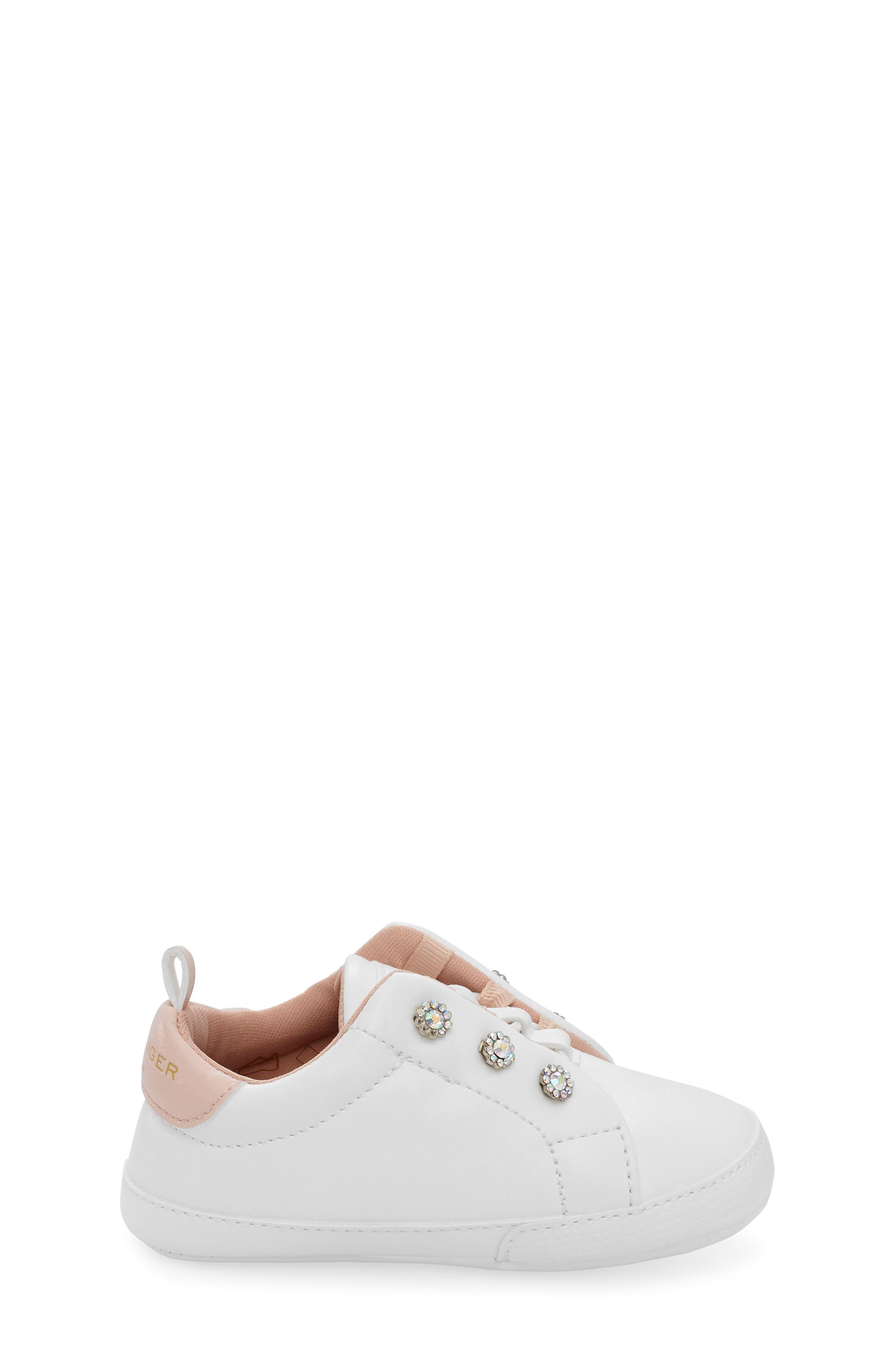 Kurt Geiger London Liviah Crib Shoe, Alternate, color, White