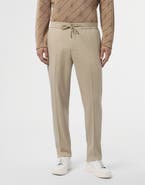 BILLIONAIRE Wool Drawstring Trousers Men