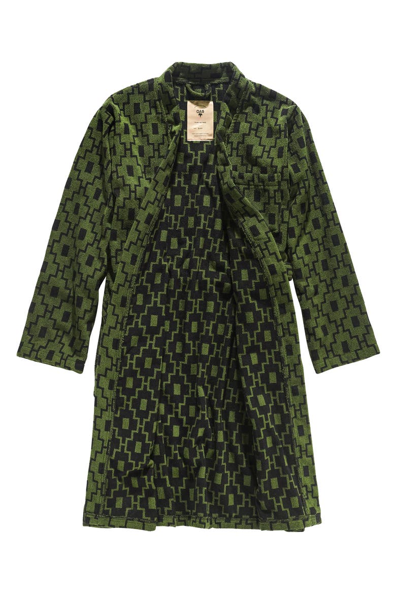 SWIM The Machu Pichu Adult Robe, Alternate, color, GREEN