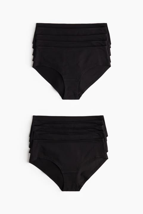 10-pack cotton hipster briefs