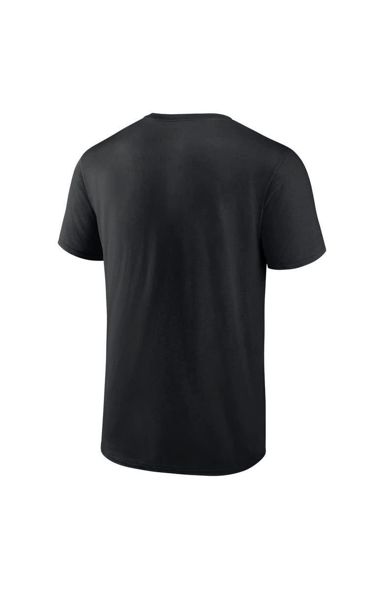 FANATICS Men's Fanatics  Black Detroit Red Wings Authentic Pro Core Primary T-Shirt, Alternate, color, 