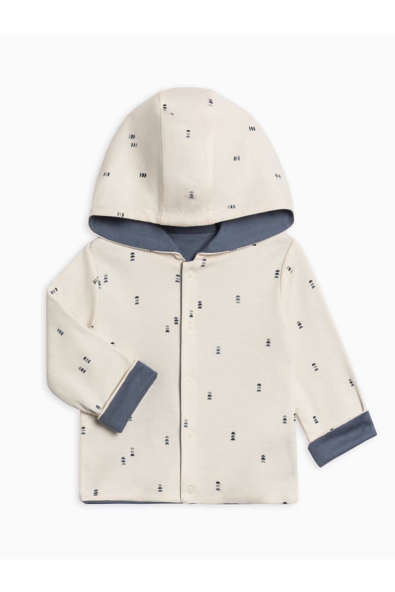 Organic Cotton Taylor Reversible Jacket, Alternate, color, Bent / Denim