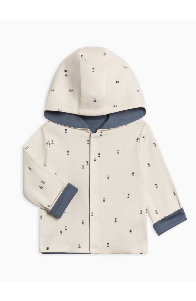 Colored Organics Organic Cotton Taylor Reversible Jacket, Alternate, color, Bent / Denim