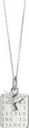 Monica Rich Kosann She is Fierce Sterling Silver Necklace