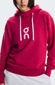 On Club Oversize Organic Cotton Blend Hoodie