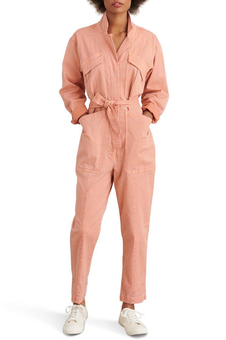 Expedition Twill Jumpsuit, Main, color, CITY PINK