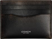 COACH Loved Leather Card Case