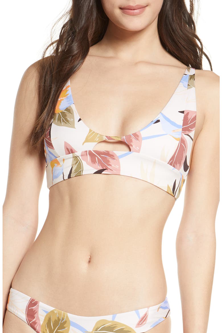 L Space Alia Bikini Top, Main, color, ALOHA PARADISE