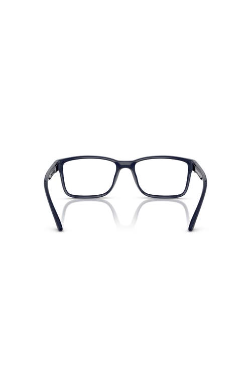 Arnette 55mm Square Optical Glasses In Black