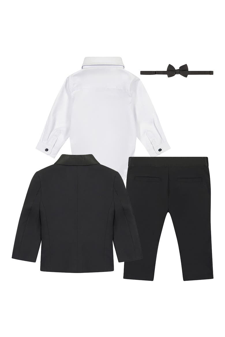 Four-Piece Tuxedo Set, Alternate, color, BLACK