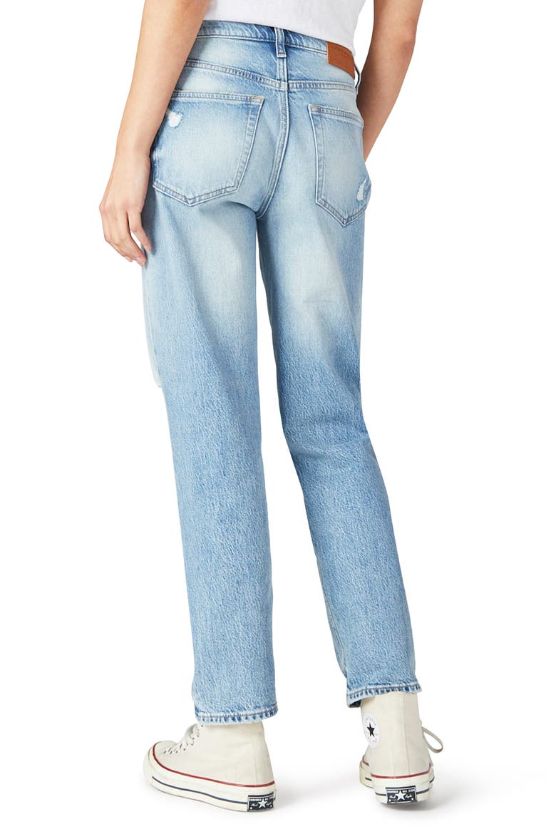 Boyfriend Jeans, Alternate, color, RED CARPET DEST