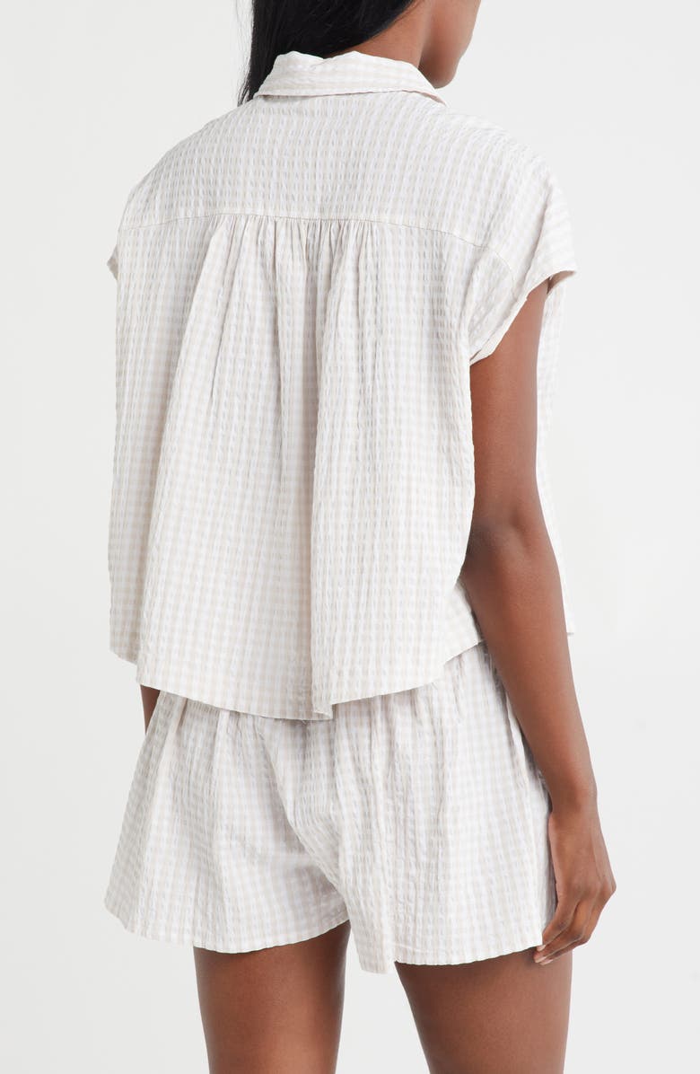 Splendid Gabby Gingham Shirt, Alternate, color,