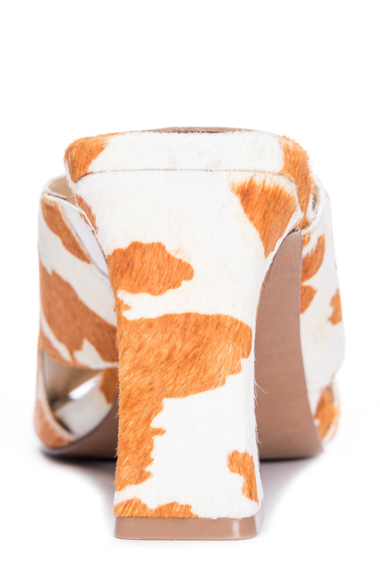 42 Gold Saldana Genuine Calf Hair Slide Sandal, Alternate, color, 