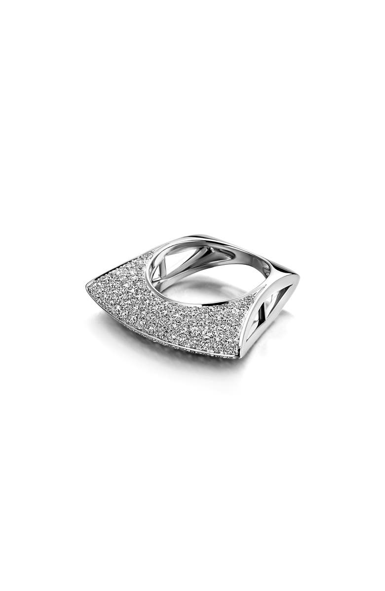 DRIES CRIEL Lotus Diamond Ring, Alternate, color, 