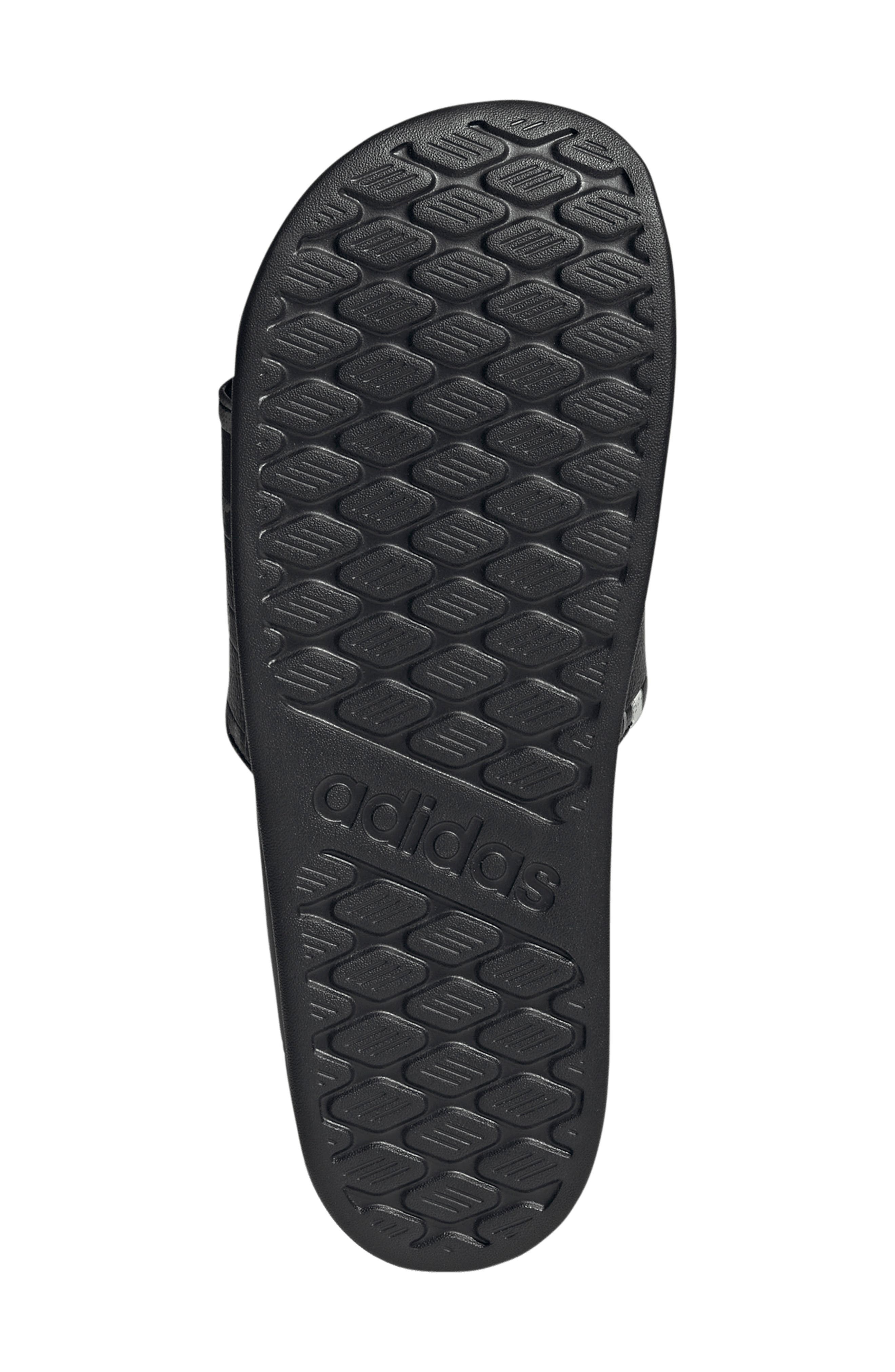 Gender Inclusive Adilette Comfort 2.0 Slide Sandal, Alternate, color, CBLACK/CBL