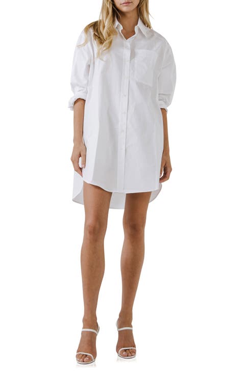 Classic Collar Shirtdress