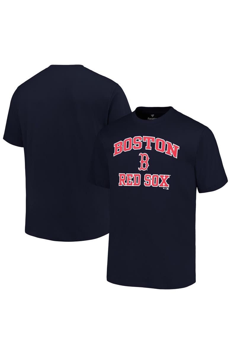 PROFILE Men's Profile Navy Boston Red Sox Big & Tall Heart & Soul T-Shirt, Alternate, color, Navy