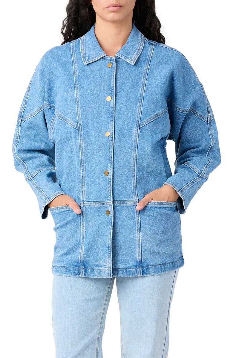 TT Studios Linda Denim Jacket, Main, color, Union Sq.