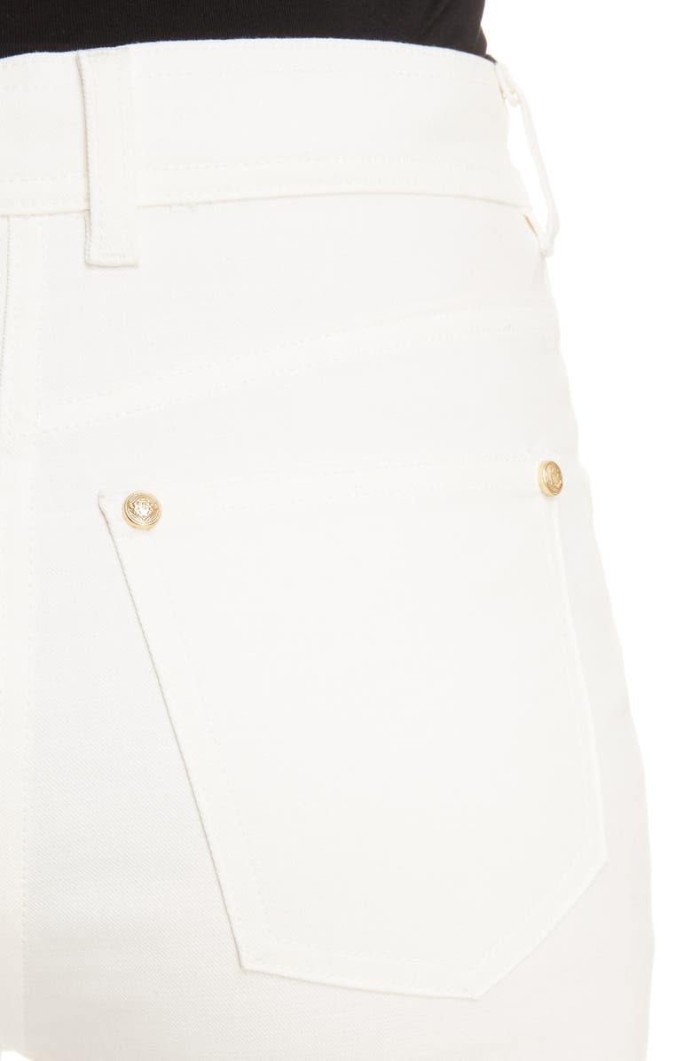 Balmain High Waist Skinny Jeans, Alternate, color, 