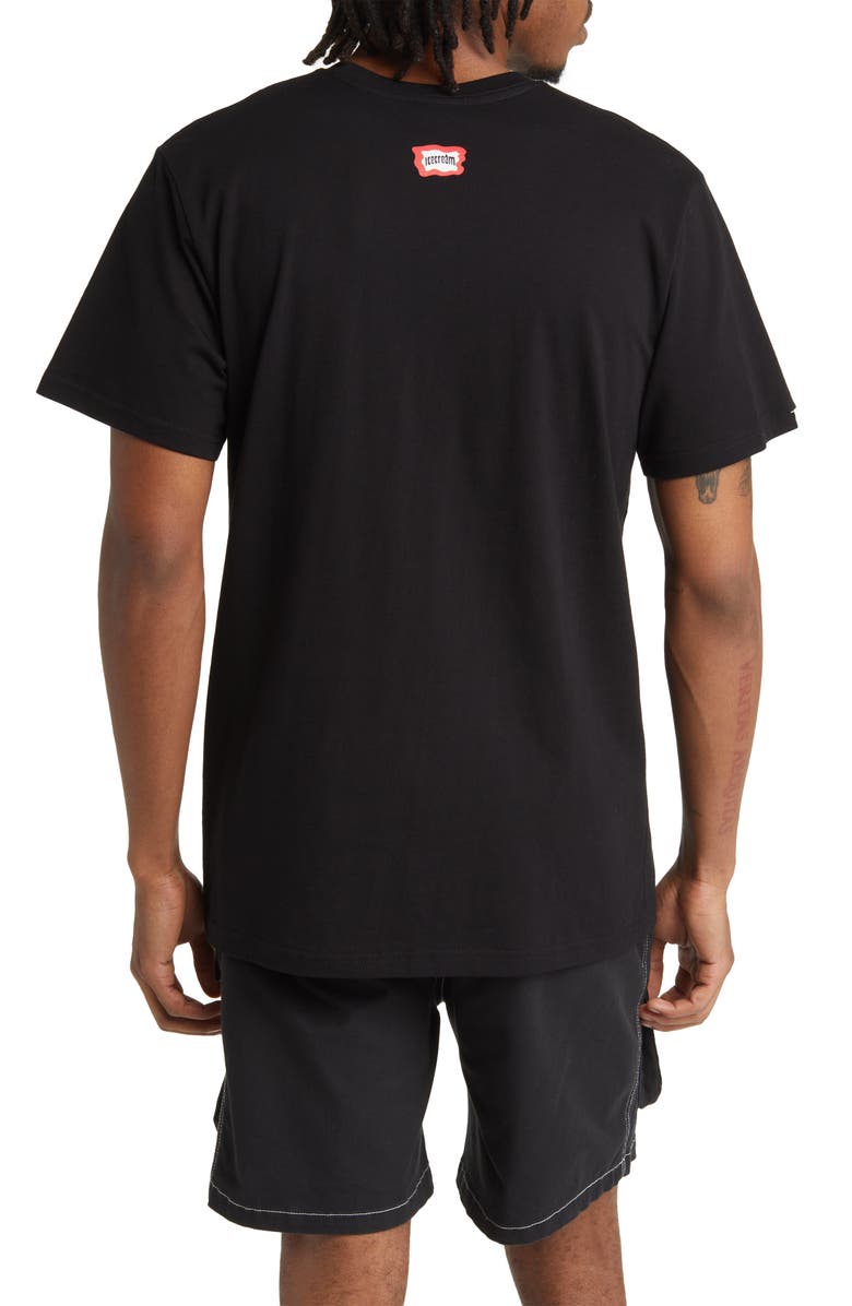 ICECREAM Shine Graphic T-Shirt, Alternate, color, Black
