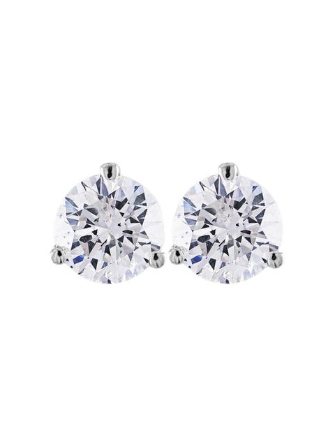 1 1/2Ct Diamond Studs Lab Grown 14k Gold Lab Grown Diamond Earrings