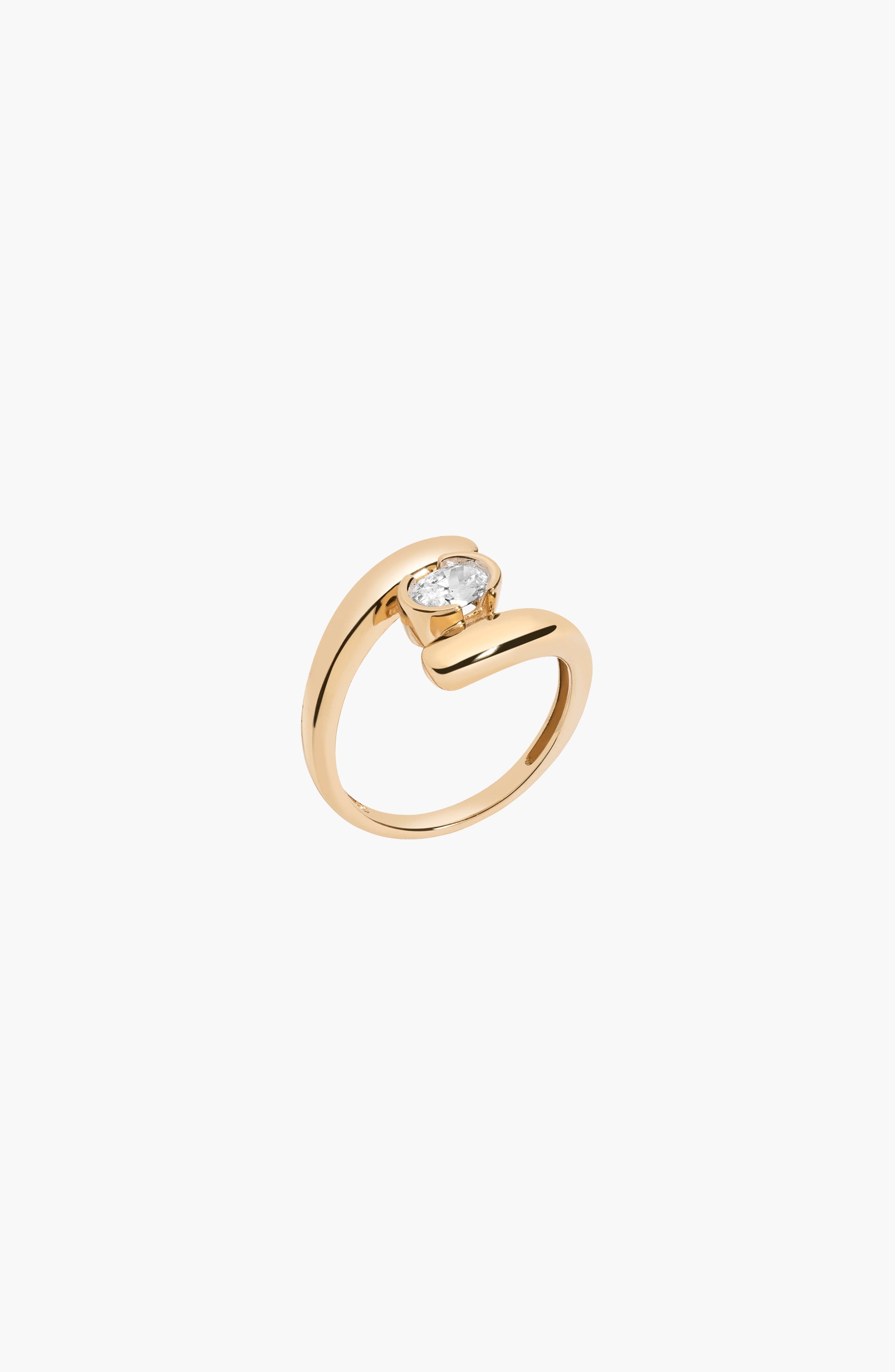 Женские аксессуары Aurate New York Lab Grown Sapphire Pear Ellipse Ring — фото 5