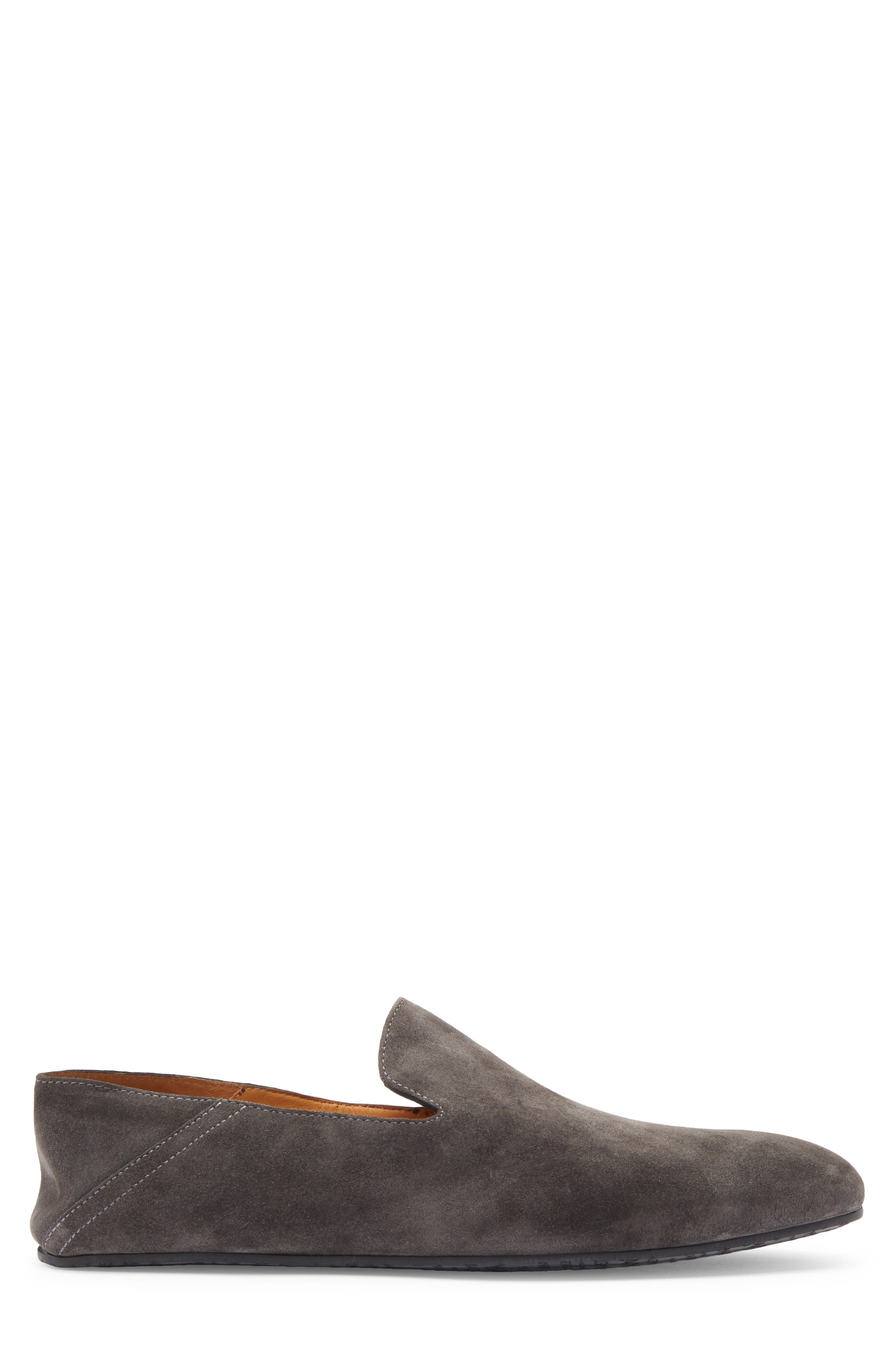 Magnanni Hughes Suede Loafer, Alternate, color, Grey
