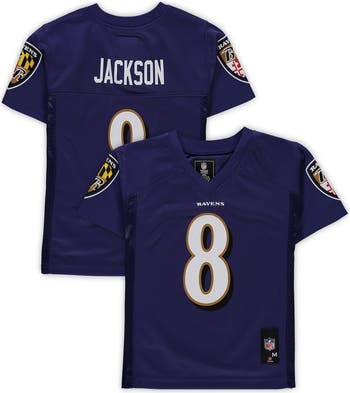 Outerstuff Preschool Lamar Jackson Purple Baltimore Ravens Replica Player Jersey | Nordstrom