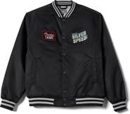 Brixton Coors Light® Silver Speed Shop Bomber Jacket