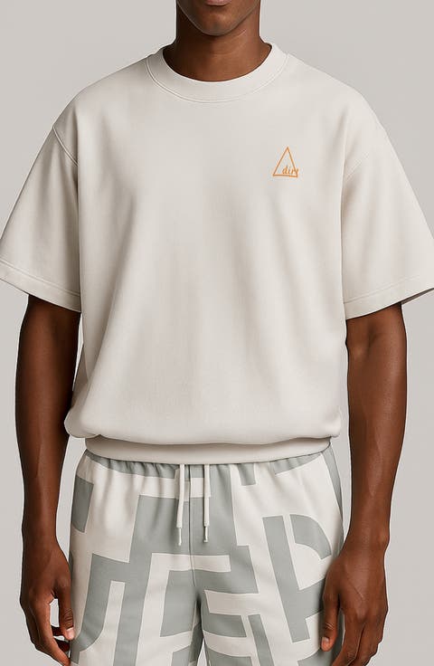 Short Sleeve Sweatshirt